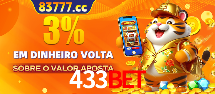 Promoção para baixar e instalar o aplicativo do cassino 433bet. O banner oferece uma recompensa de R1aR1aR8, com a imagem de uma cobra sobre moedas de ouro.
